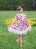 Hydrangea Child Dress PDF Sewing Pattern