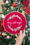 Holly PDF Hand Embroidery Pattern