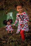 Bundle Doll and Child Wattle Dress PDF Sewing Pattern