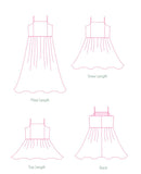 Doll Ivy Top, Dress and Maxi PDF Sewing Pattern