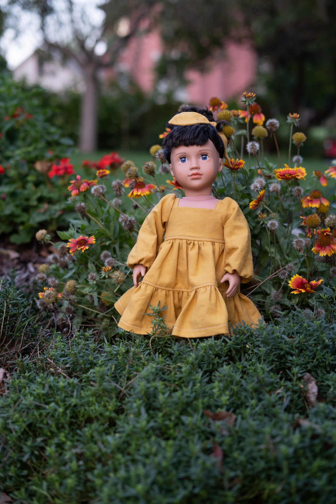 Doll Jasmine PDF Sewing Pattern Peony Patterns