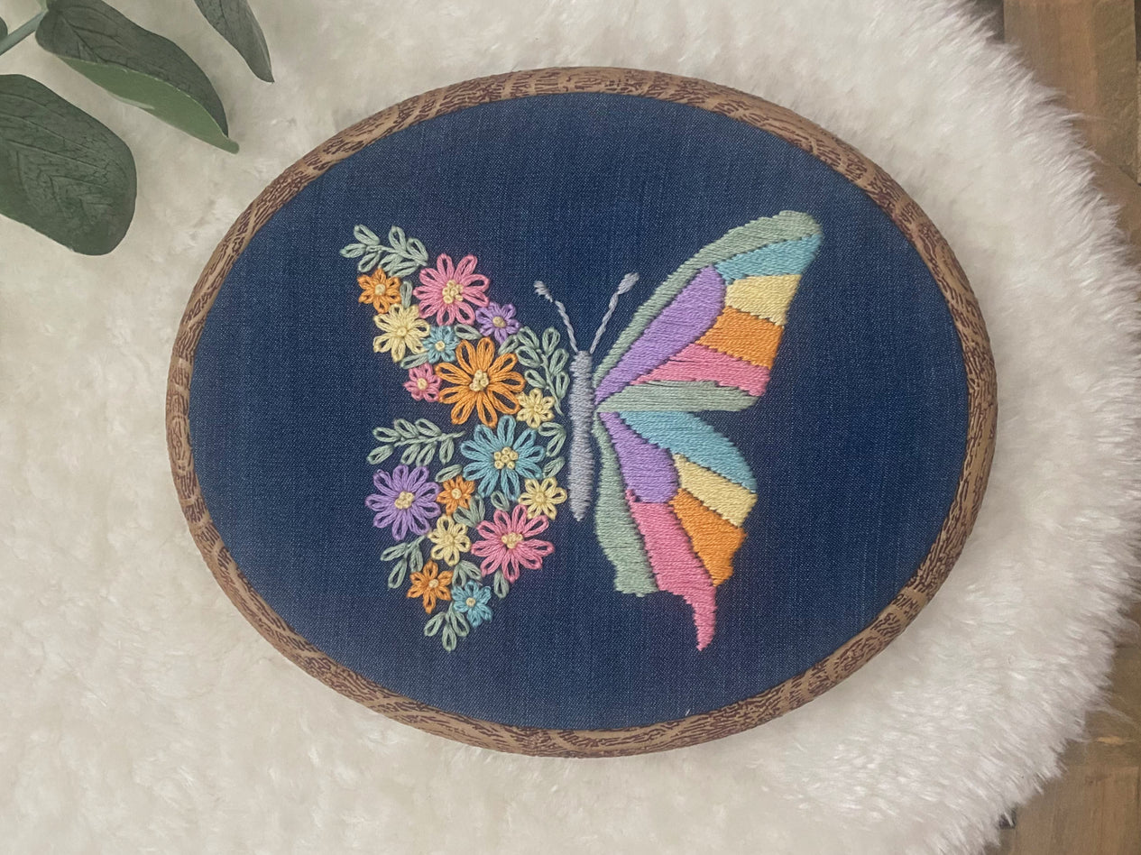 Mariposa PDF Hand Embroidery Pattern