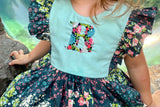 Bundle Doll and Child Posie plus Azalea Embroidery Pattern Dress PDF Sewing Pattern