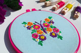 Mariposa PDF Hand Embroidery Pattern