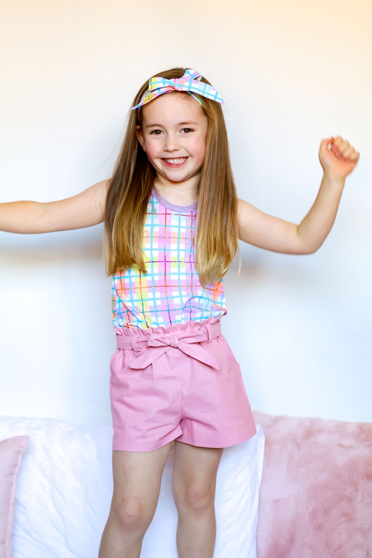 Lilac Shorts with FREE Tigerlily Tank PDF Sewing Pattern