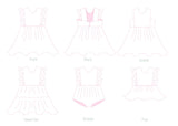 Poppy Dress, Top and Romper PDF Sewing Pattern