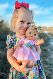 Bundle Doll and Child Rosemary Dress PDF Sewing Pattern