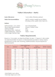 Maple Dress PDF Sewing Pattern