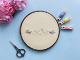 Zinnia PDF Hand Embroidery Pattern