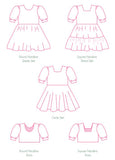 Periwinkle Dress PDF Sewing Pattern