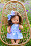 Bundle Doll and Child Posie plus Azalea Embroidery Pattern Dress PDF Sewing Pattern