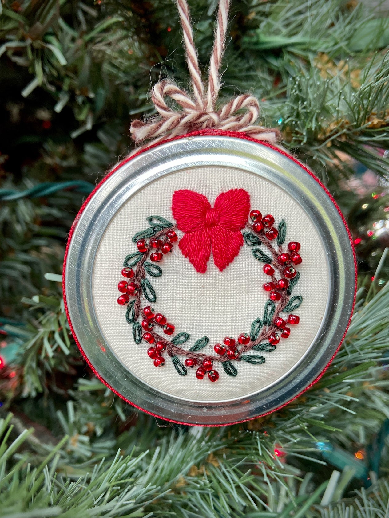 Winterberry PDF Hand Embroidery Pattern