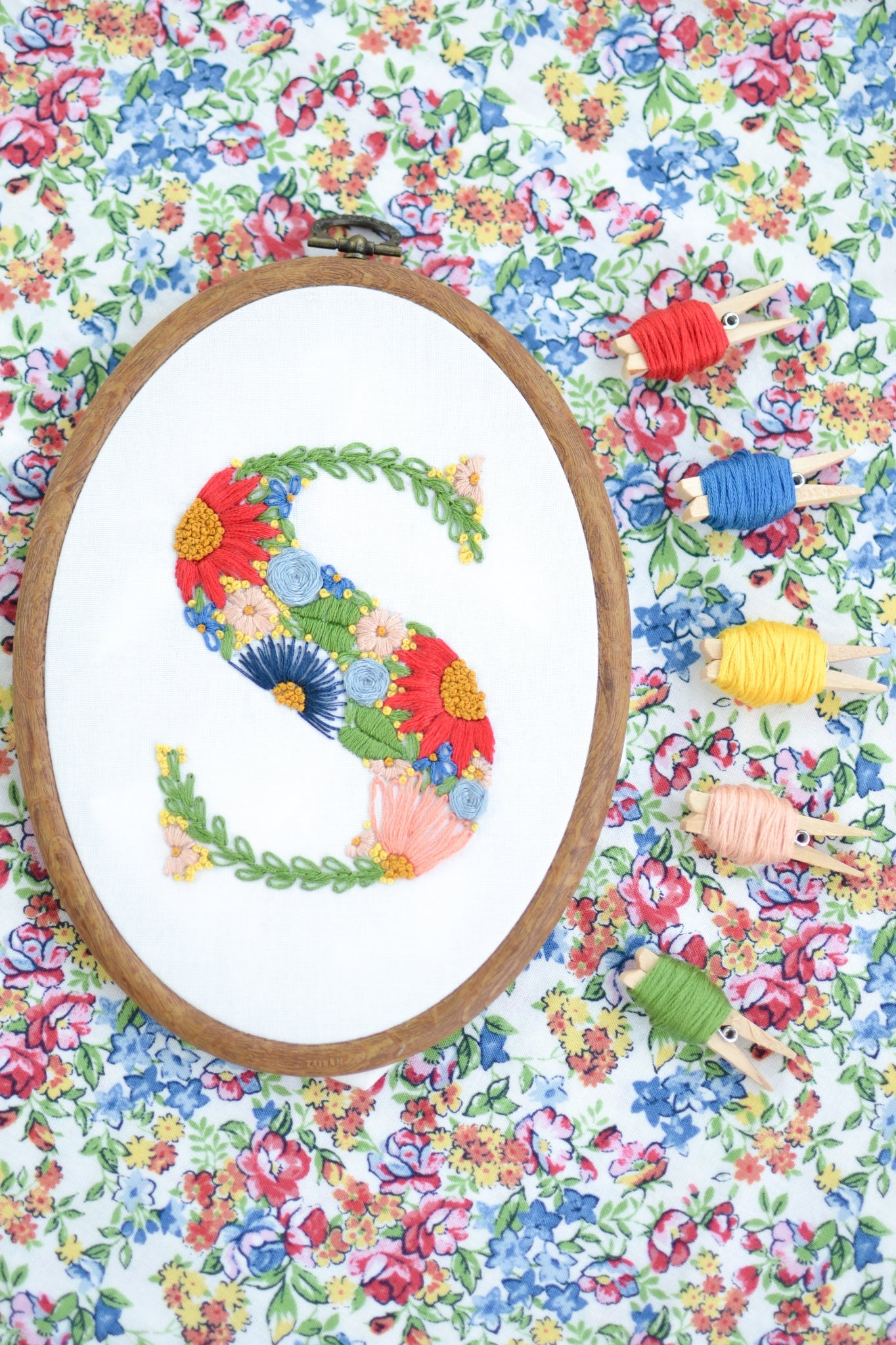 Azaela Pattern Azalea PDF Hand Embroidery Pattern – Peony Patterns