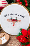 Winterberry PDF Hand Embroidery Pattern