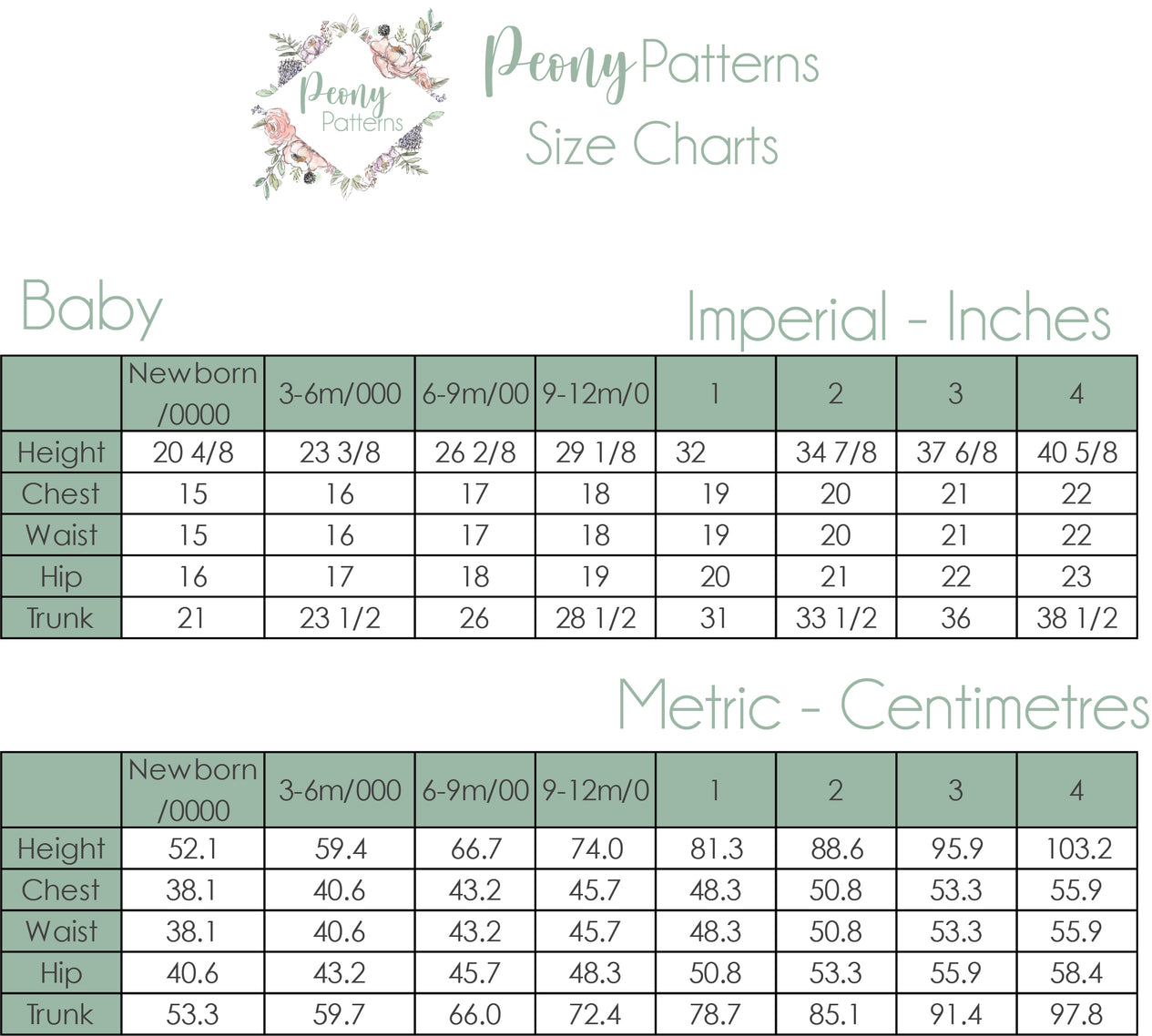 Petunia Romper PDF Sewing Pattern