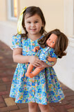 Bundle Doll and Child Rosemary Dress PDF Sewing Pattern