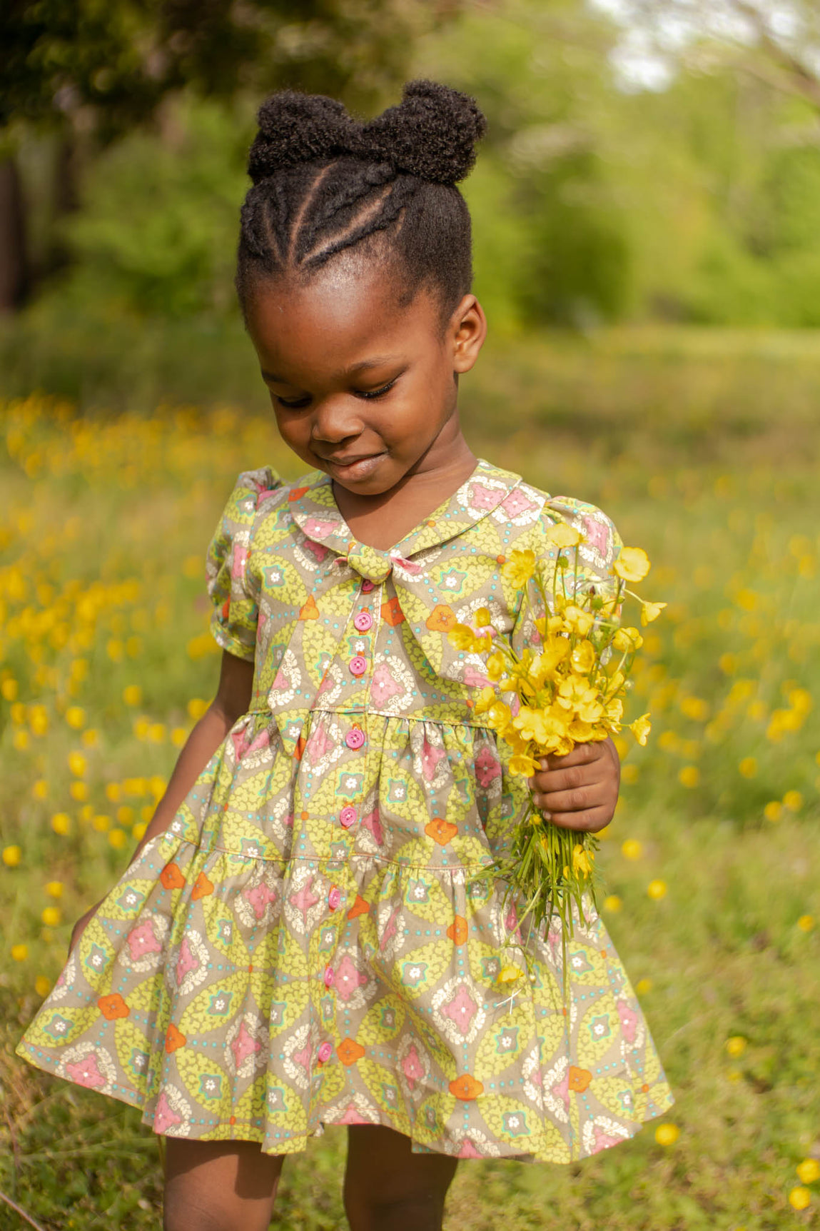 So, Zo': Fabric Godmother's Peony Dress Pattern