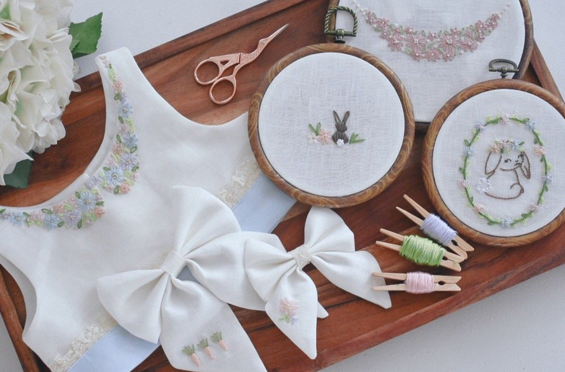 Larkspur PDF Hand Embroidery Pattern – Peony Patterns