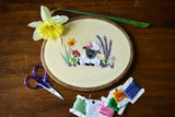 Zinnia PDF Hand Embroidery Pattern