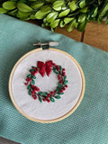 Winterberry PDF Hand Embroidery Pattern