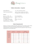 Petunia Romper PDF Sewing Pattern