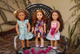 Bundle Doll Ivy, Doll Poppy and Doll Wattle Dress PDF Sewing Pattern