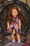 Doll Wattle Dress PDF Sewing Pattern