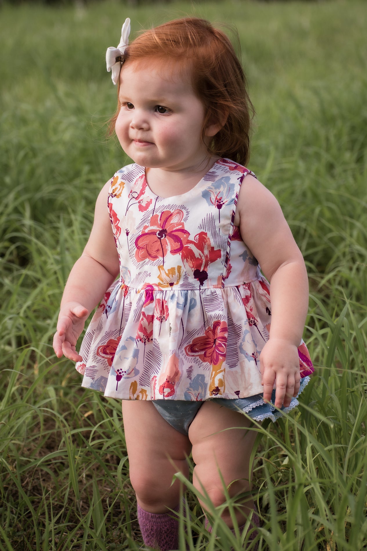 Poppy Dress, Top and Romper PDF Sewing Pattern